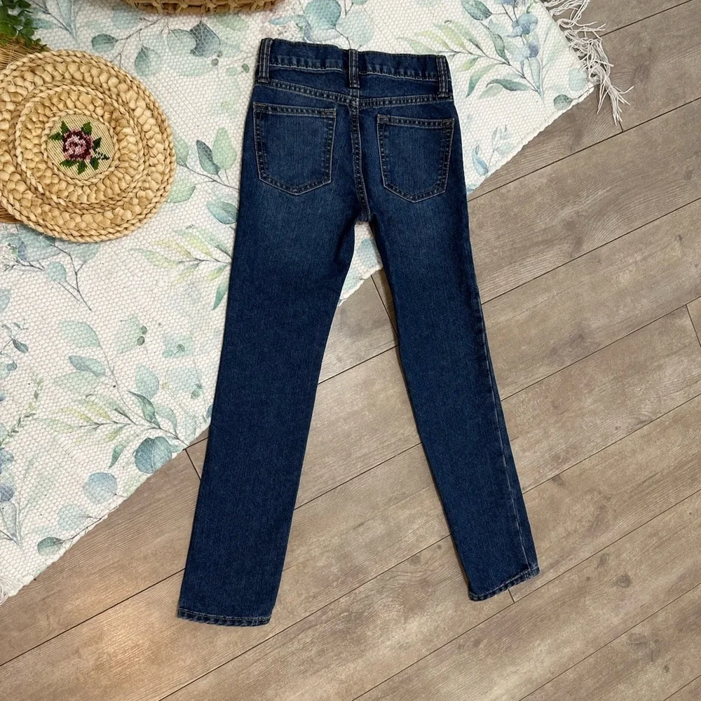 New Old Navy Girls Built in Tough Skinny Slim Jeans Size 10